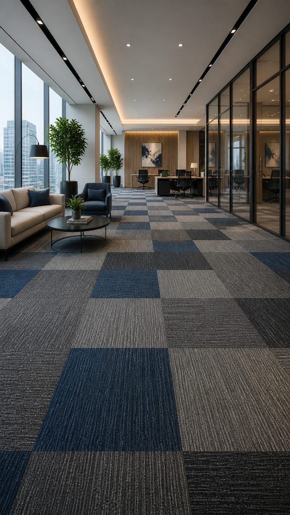 Dalles de moquette